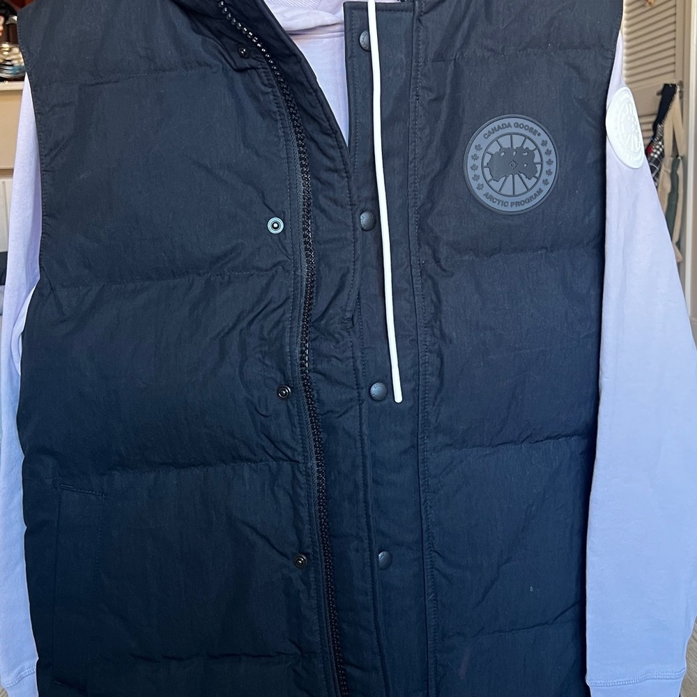 Black Puffer Vest
